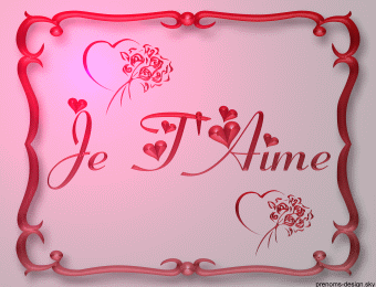 je t'aime reflets